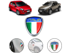 Emblema Itália Traseira para Fiat Ducato 2010 até 2015 - Cod. 100198565
