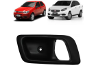 Moldura da Maçaneta Interna da Porta Dianteira e Traseira Lado Esquerdo para Fiat Strada 2004 até 2019 - Cod. 735370601